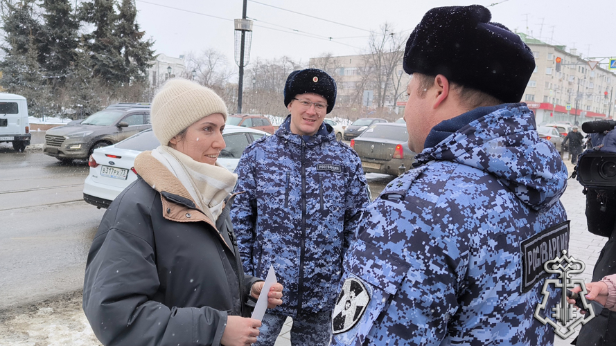 РОСГВАРДЕЙЦЫ РАЗЫСКИВАЛИ САМУЮ ОЧАРОВАТЕЛЬНУЮ И ПРИВЛЕКАТЕЛЬНУЮ ЖИТЕЛЬНИЦУ УЛЬЯНОВСКОЙ ОБЛАСТИ