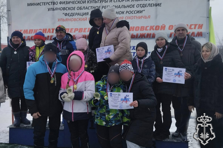 Ульяновские росгврадейцы заняли призовые места на «Лыжне России-2025»