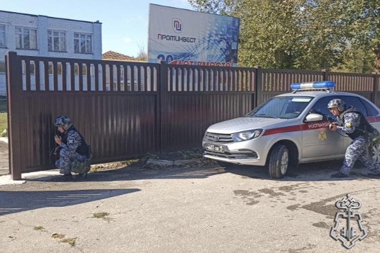 Ульяновские росгвардейцы приняли участие во Всероссийских антитеррористических учениях