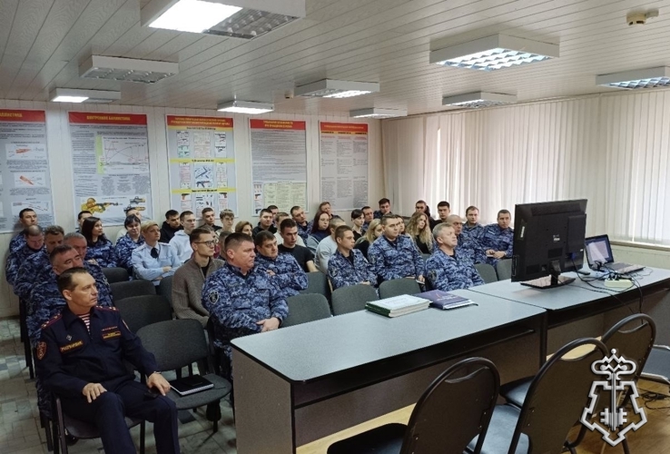 Ульяновские росгвардейцы прослушали лекцию общества «Знание»
