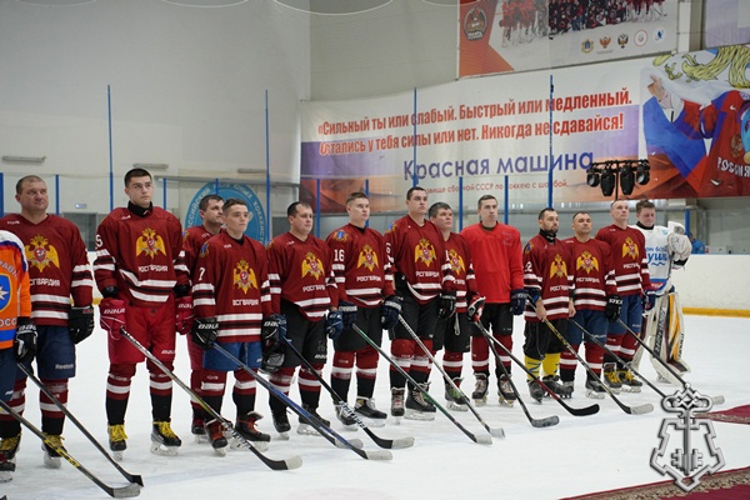 Ульяновские росгвардейцы одержали победу в турнире по хоккею среди силовиков региона 