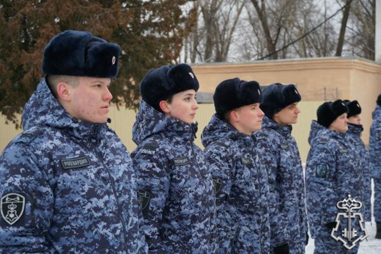 В Ульяновске в канун Дня конституции молодые росгвардейцы поклялились на верность Отечеству