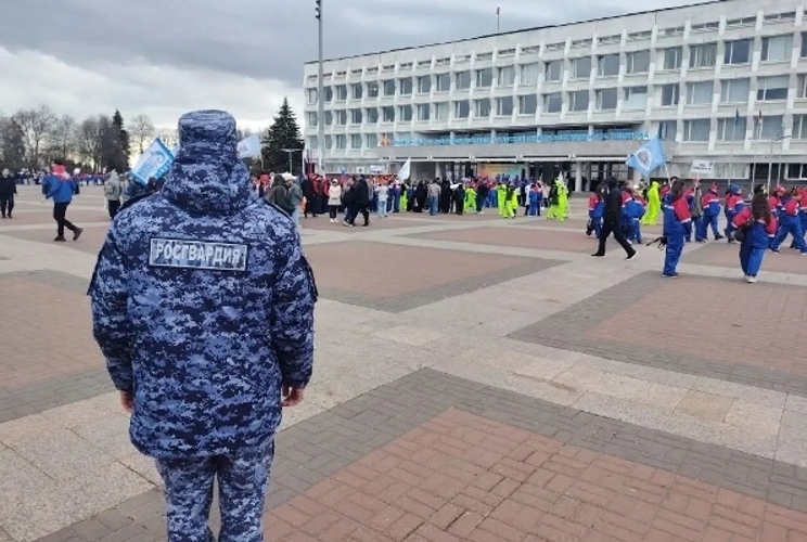 Ульяновские росгвардейцы обеспечили безопасность на легкоатлетической эстафете