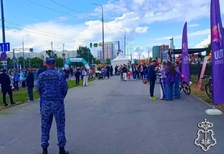 Сотрудники Росгвардии обеспечили охрану общественного порядка на «Ульяновском ВелоДне»