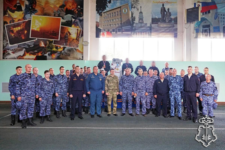 В ульяновском управлении Росгвардии прошел турнир по пожарно-спасательному спорту среди силовых ведомств